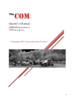 Com G-95 Owner'S Manual предпросмотр