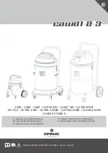 Preview for 1 page of COMAC CA A27 WD Use And Maintenance Manual