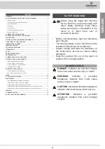 Preview for 13 page of COMAC CM43 Use And Maintenance Manual