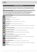 Preview for 6 page of COMAC Vega 2019 Use And Maintenance Manual