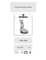 Preview for 1 page of COMAC VISPA 35BS Use And Maintenance Manual