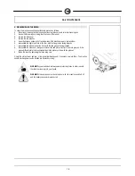 Preview for 19 page of COMAC VISPA 35BS Use And Maintenance Manual