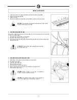 Preview for 21 page of COMAC VISPA 35BS Use And Maintenance Manual