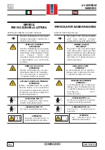 Preview for 6 page of comacchio GEO 205 Instruction And Maintenance Manual