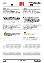 Предварительный просмотр 246 страницы comacchio GEO 205 Instruction And Maintenance Manual