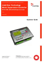 ComAp IM-NT-BTB Operator'S Manual предпросмотр