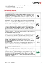 Preview for 6 page of ComAp InteliVision 18Touch Global Manual