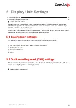 Preview for 20 page of ComAp InteliVision 18Touch Global Manual