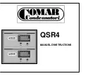 Предварительный просмотр 9 страницы Comar Condensatori QSR4 User Manual