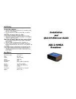 Preview for 2 page of Comar Systems AIS-2-NMEA Installation And Quick Reference Manual