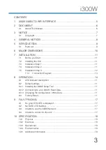 Preview for 3 page of Comar Systems i300W User Manual