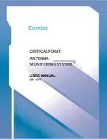 COMBA CRITICALPOINT CP-AMS User Manual предпросмотр