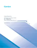 Предварительный просмотр 38 страницы COMBA CriticalPoint QE Series User Manual