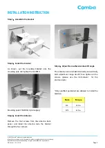 Предварительный просмотр 2 страницы COMBA PM-AS-ODP-033R11MJ53-SL Manual