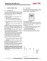 Preview for 12 page of COMBAT ECO105A Operating, Installation And Maintenance Manual