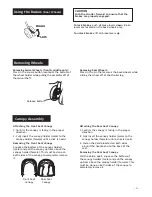 Preview for 4 page of Combi Counterpart 7300 Series Instruction Manual