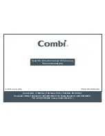 Предварительный просмотр 17 страницы Combi Dakota 8820 Series Instruction Manual