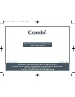 Preview for 16 page of Combi Everest 8400 Instruction Manual