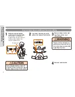 Preview for 8 page of Combi Foldable Hipseat Carrier Instruction Manual