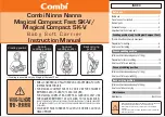 Combi Ninna Nanna Magical Compact Fast SK-V Instruction Manual preview