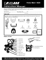 Combi Perfect Match 6525 Instruction Manual preview