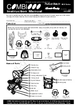 Combi Perfect Match 6630 Series Instruction Manual предпросмотр