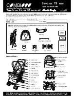 Combi Savona TS 4000 Instruction Manual preview