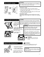 Preview for 4 page of Combi Savona TS 4200 Series Instruction Manual