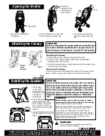 Предварительный просмотр 3 страницы Combi Savvy DX 2530 Series Instruction Manual