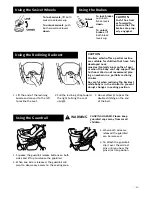 Preview for 4 page of Combi Soho Sport 2000 Series Instruction Manual