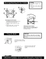 Preview for 6 page of Combi Travel Savvy 2120 Series Instruction Manual