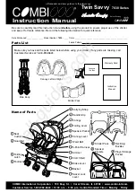 Preview for 1 page of Combi Twin Savvy 7030 Series Instruction Manual