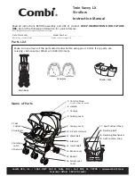 Preview for 1 page of Combi Twin Savvy LX Instruction Manual