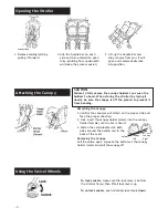 Предварительный просмотр 3 страницы Combi Twin Savvy Sport 7225 Series Instruction Manual