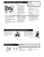 Предварительный просмотр 6 страницы Combi Twin Savvy Sport 7225 Series Instruction Manual