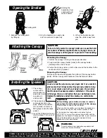 Preview for 3 page of Combi Ultra Savvy 2730 Series Instruction Manual