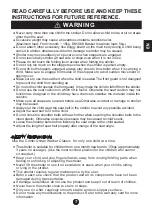 Preview for 9 page of Combi Urban Walker Classic Instruction Manual