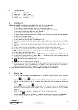 Preview for 3 page of CombiSteel 7020.0145 User Manual