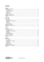 Preview for 2 page of CombiSteel 7054 series User Manual