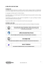 Preview for 3 page of CombiSteel 7054 series User Manual