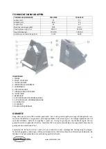 Preview for 8 page of CombiSteel 7054 series User Manual