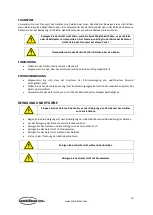 Preview for 10 page of CombiSteel 7054 series User Manual