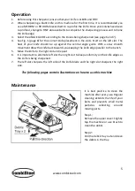 Preview for 5 page of CombiSteel 7271.0005 User Manual