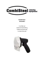 Preview for 1 page of CombiSteel 7455.0075 User Manual