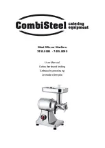 CombiSteel 7455.0085 User Manual preview