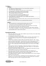 Preview for 6 page of CombiSteel 7455.0450 User Manual