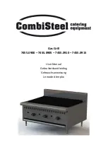 Preview for 1 page of CombiSteel 7455.0900 User Manual