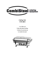 CombiSteel 7476.0020 User Manual предпросмотр