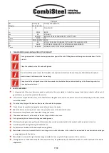 Предварительный просмотр 7 страницы CombiSteel 7478.0110 Instruction Manual