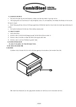 Предварительный просмотр 23 страницы CombiSteel 7478.0110 Instruction Manual